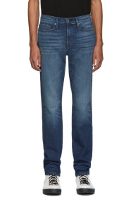 Frame - Blue 'L'Homme Skinny' Jeans