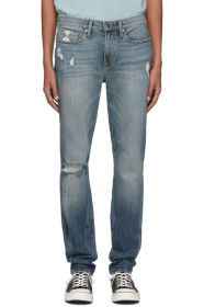 Frame - Blue 'L'Homme Skinny' Jeans