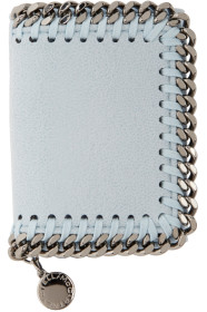 Stella McCartney - Portefeuille bleu Small Falabella