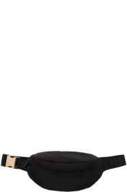 Stella McCartney - Sac-ceinture noir Falabella Logo Go