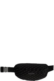 Stella McCartney - Sac-ceinture noir Go Eco Falabella Monogram