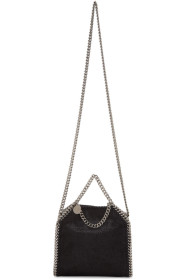 Stella McCartney - 黑色 Tiny Falabella 托特包