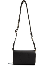 Stella McCartney - Black Logo Wallet Shoulder Bag