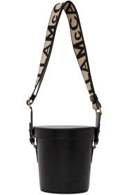 Stella McCartney - Sac seau à logo noir