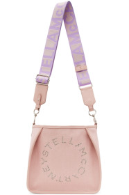 Stella McCartney - Sac à bandoulière et logo rose Mini