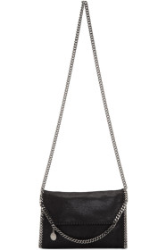 Stella McCartney - 黑色迷你 Falabella 单肩包