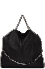 Stella McCartney - Cabas noir Three-Chain Falabella