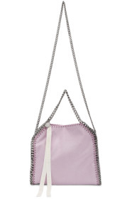 Stella McCartney - 紫色迷你 Falabella 托特包