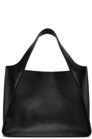 Stella McCartney - Cabas à logo noir