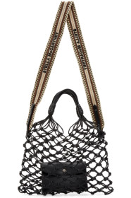 Stella McCartney - Cabas noir Knotted
