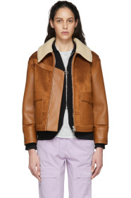 Stella McCartney - Brown Skin Free Skin Jacket