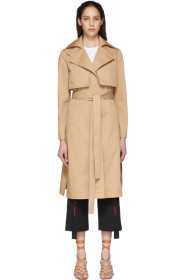 Stella McCartney - Beige Twill Trench Coat