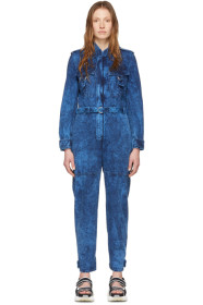 Stella McCartney - Blue Denim Acid Jumpsuit