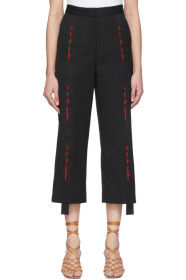 Stella McCartney - Black We Are The Weather Tailored Trousers