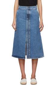 Stella McCartney - Blue Vintage Denim Skirt