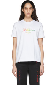 Stella McCartney - White We Are The Weather T-Shirt