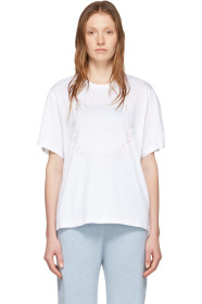 Stella McCartney - White Happy Logo T-Shirt