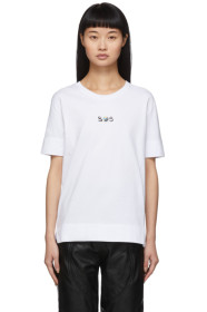 Stella McCartney - We Are The Weather コレクション ホワイト SOS T シャツ