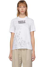 Stella McCartney - White 'Seekers Of Tomorrow' T-Shirt