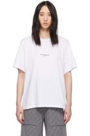 Stella McCartney - ホワイト ロゴ T シャツ