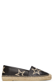 Stella McCartney - Black Selene Star Espadrilles