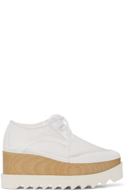 Stella McCartney - White Mesh Elyse Derbys