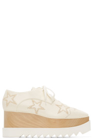 Stella McCartney - Cream Elyse Oxfords