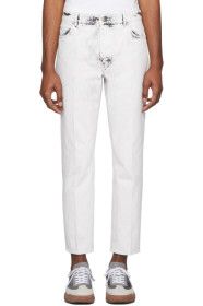 Stella McCartney - White Galaxy Wash Denzel Jeans