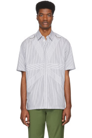 Stella McCartney - Grey & White Nicholai Short Sleeve Shirt