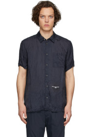 Stella McCartney - Navy Cupro Timothy Shirt