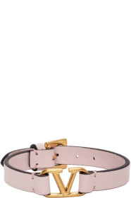 Valentino - Pink Valentino Garavani VLogo Bracelet