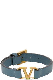 Valentino - Blue Valentino Garavani VLogo Bracelet