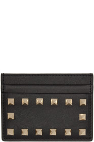 Valentino - 黑色 Valentino Garavani Rockstud 卡包