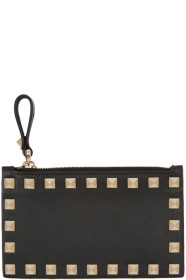 Valentino - 黑色 Valentino Garavani Rockstud 零钱包