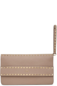 Valentino - Pink Valentino Garavani Rockstud Clutch