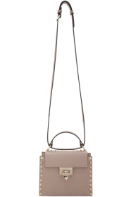 Valentino - Pink Valentino Garavani Rockstud Small Top Handle Bag
