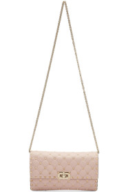 Valentino - Pink Valentino Garavani Rockstud Spike Shoulder Bag