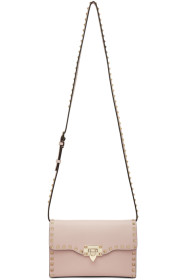 Valentino - Pink Valentino Garavani Small Rockstud Shoulder Bag