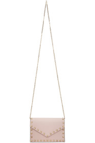 Valentino - Pink Valentino Garavani Rockstud Envelope Wallet Bag