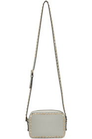 Valentino - Grey Valentino Garavani Rockstud Crossbody Bag