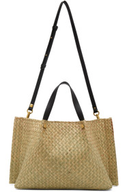 Valentino - 黄褐色中号 Valentino Garavani VLogo Escape 托特包