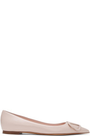 Valentino - Pink Valentino Garavani VLogo Ballerina Flats