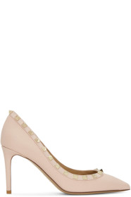 Valentino - Pink Valentino Garavani Rockstud 85 Heels