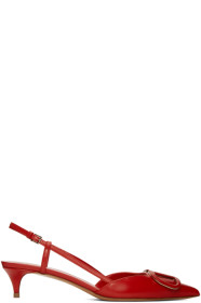 Valentino - Red Valentino Garavani VLogo Slingback Heels