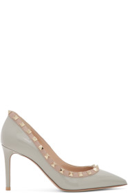 Valentino - Green Valentino Garavani Rockstud Pump 85 Heels