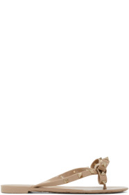 Valentino - 粉色 Valentino Garavani Rockstud 结饰凉鞋