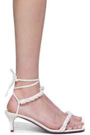 Valentino - White Valentino Garavani 'The Rope' Sandals