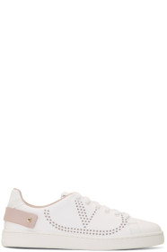 Valentino - 白色 Valentino Garavani VLogo Backnet 运动鞋