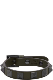 Valentino - Green Valentino Garavani Rockstud Bracelet