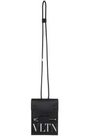 Valentino - Pochette noire 'VLTN' Phone Neck Valentino Garavani